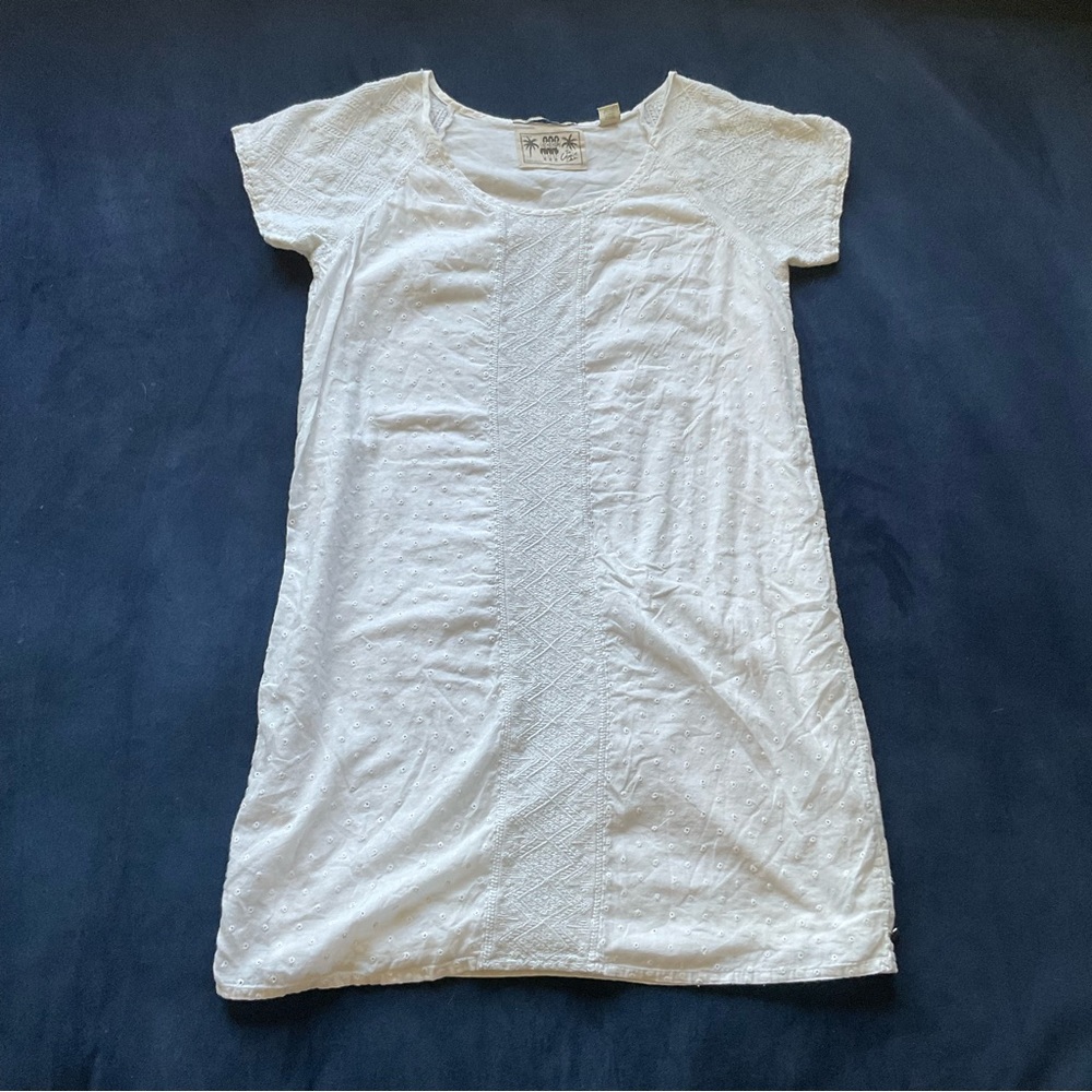 Maison Scotch The Cruise Collection Eyelet Shift Dress